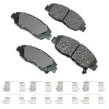 Akebono Disc Brake Pad Set  Front 