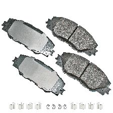 ACDelco 17D1211CH Professional Ceramic Front Disc Brake Pad Set 