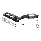 AP Exhaust Catalytic Converter with Integrated Exhaust Manifold  Front Right 