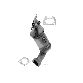 AP Exhaust Catalytic Converter  Front Right 