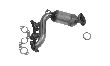 AP Exhaust Catalytic Converter with Integrated Exhaust Manifold  Front Right 