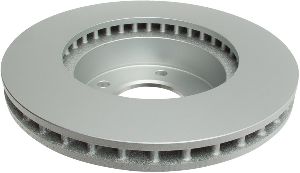 ATE Coated Disc Brake Rotor  Front 