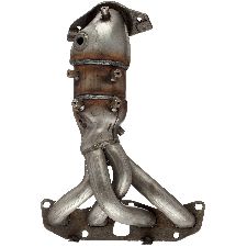 ATP Catalytic Converter with Integrated Exhaust Manifold  Front 