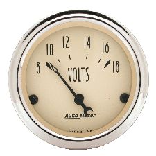 AutoMeter Voltmeter Gauge 