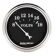 AutoMeter Voltmeter Gauge 