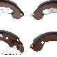 Beck Arnley Drum Brake Shoe  Rear 