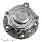 Beck Arnley Wheel Bearing and Hub Assembly  Front 