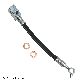 Beck Arnley Brake Hydraulic Hose  Front Left Outer 