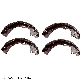 Beck Arnley Drum Brake Shoe  Rear 