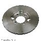 Beck Arnley Disc Brake Rotor  Rear 