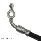 Beck Arnley Brake Hydraulic Hose  Front Outer 