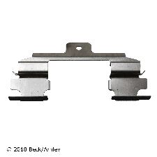 Beck Arnley Disc Brake Hardware Kit  Front 