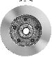 Bendix Disc Brake Rotor and Hub Assembly  Front 