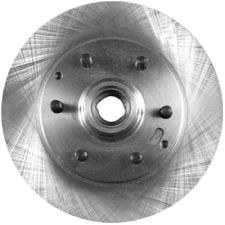 Bendix Disc Brake Rotor and Hub Assembly  Front 