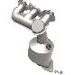 Bosal Catalytic Converter with Integrated Exhaust Manifold  Front 