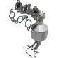 Bosal Catalytic Converter with Integrated Exhaust Manifold  Rear 