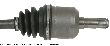 Cardone CV Axle Assembly  Front Left 