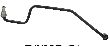 Cardone Rack and Pinion Hydraulic Transfer Tubing Assembly 