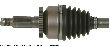 Cardone CV Axle Assembly  Front Right 