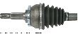 Cardone CV Axle Assembly  Front Right 