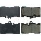 Centric Disc Brake Pad Set  Front 