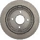 Centric Disc Brake Rotor  Rear 