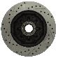Centric Disc Brake Rotor  Front Right 