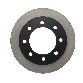 Centric Disc Brake Rotor  Rear 