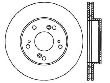 Centric Disc Brake Rotor  Front 