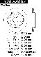 Centric Disc Brake Rotor  Rear 