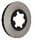 Centric Disc Brake Rotor  Front 