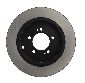 Centric Disc Brake Rotor  Rear 