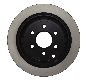 Centric Disc Brake Rotor  Rear 