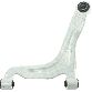 Centric Suspension Control Arm and Ball Joint Assembly  Rear Left Upper 