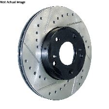 Centric Disc Brake Rotor  Front Right 