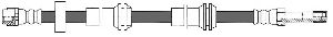 Centric Brake Hydraulic Hose  Front 