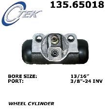 Centric Drum Brake Wheel Cylinder  Rear 