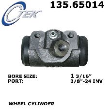Centric Drum Brake Wheel Cylinder  Rear Right 
