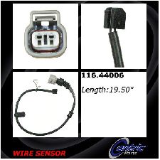 Centric Disc Brake Pad Wear Sensor  Rear 