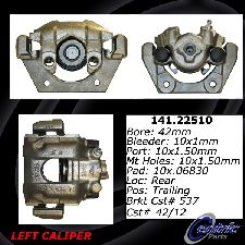 Centric Disc Brake Caliper  Rear Left 