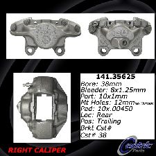 Centric Disc Brake Caliper  Rear Right 