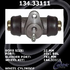 Centric Drum Brake Wheel Cylinder  Front 