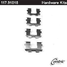 Centric Disc Brake Hardware Kit  Front 