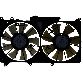 Continental Dual Radiator and Condenser Fan Assembly 