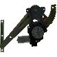 Continental Power Window Motor and Regulator Assembly  Rear Left 