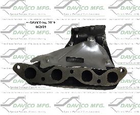 Davico Converters Exhaust Manifold  Front 