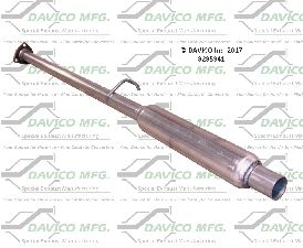 Davico Converters Exhaust Resonator Pipe  Center 