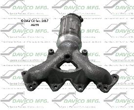 Davico Converters Catalytic Converter  Front 