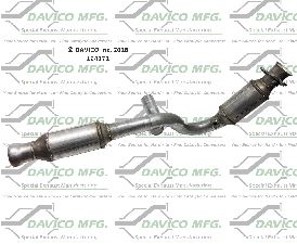 Davico Converters Catalytic Converter  Right 