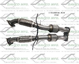 Davico Converters Catalytic Converter  Rear 